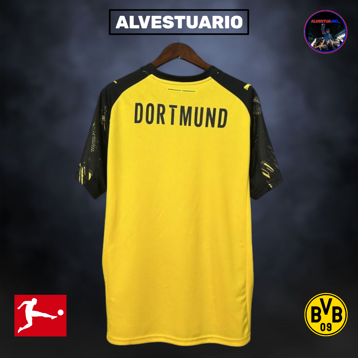 1ÂȘCamiseta Borussia Dortmund 2025/26