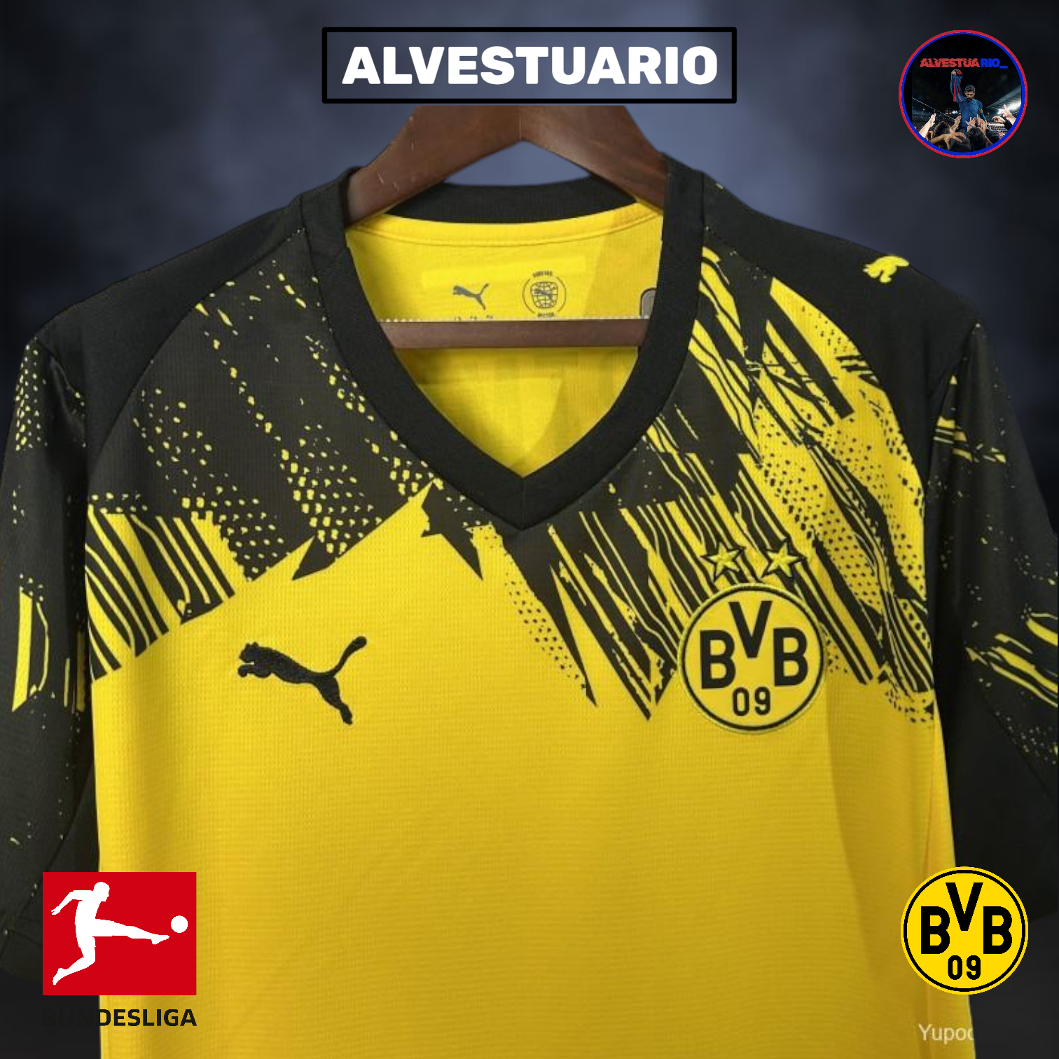 1ÂȘCamiseta Borussia Dortmund 2025/26